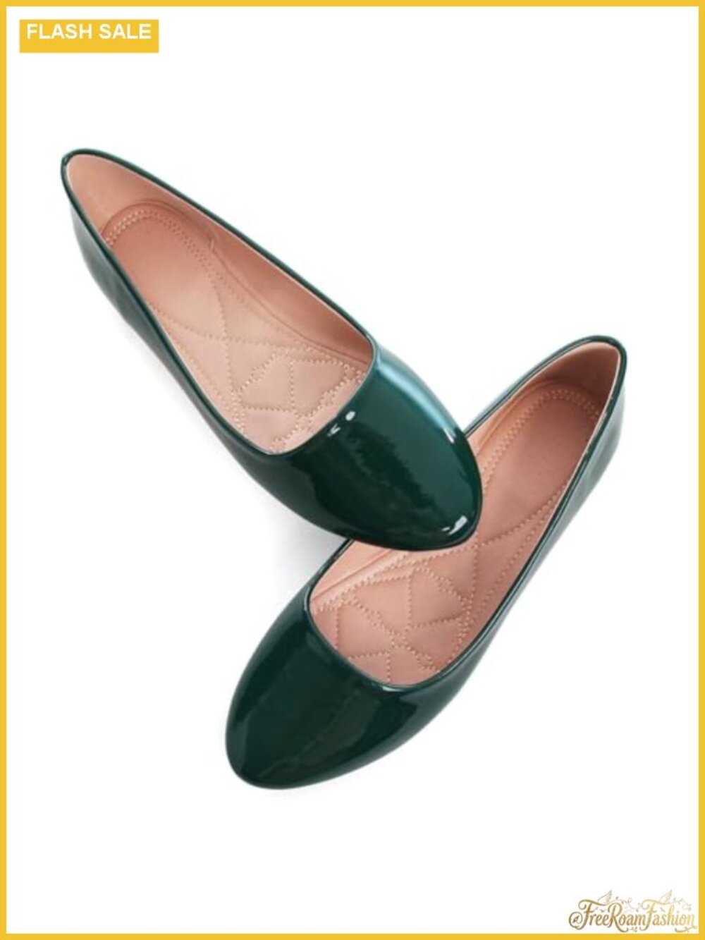Women's Slip-On Pointed Toe Ballet Flats Casual Dress Shoes